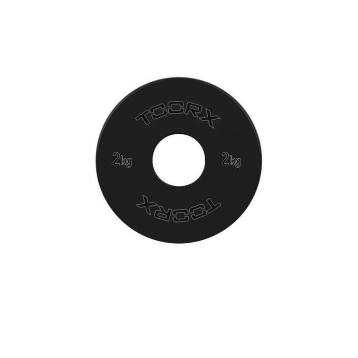 Toorx Fitness Micro Halterschijven - 50 mm - Zwart - Staal 2, Sport en Fitness, Fitnessmaterialen, Nieuw, Verzenden