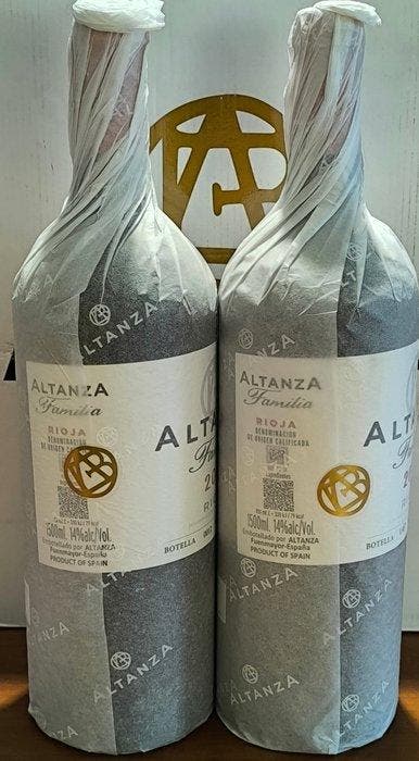 2019 Altanza Familia - Rioja DOC - 2 Magnums (1.5L), Collections, Vins
