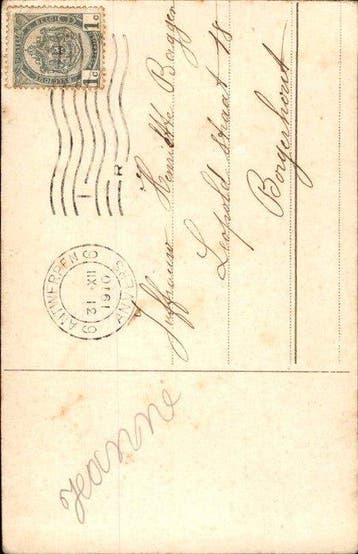 Nouvel An - Carte postale (142) - 1900-1999, Verzamelen, Postkaarten | Buitenland, Gelopen