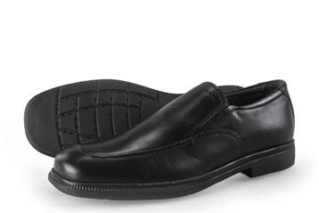 Ecco Loafers in maat 38 Zwart, Loafers, Ecco, Verzenden, Zwart