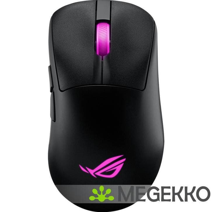 ASUS ROG Keris II Origin Zwart Ergo Gaming Muis, Computers en Software, Muizen, Nieuw, Verzenden