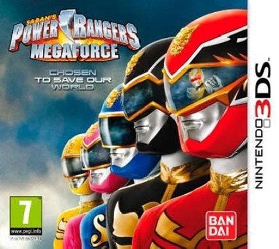 Power Rangers Mega Force (Buitenlands Doosje) (3DS Games), Games en Spelcomputers, Games | Nintendo 2DS en 3DS, Zo goed als nieuw
