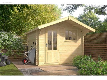 Blokhut - Tuinhuis Björn 300x260x245cm Tuindeco, Tuin en Terras, Nieuw
