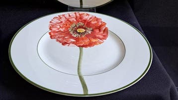 Villeroy & Boch - Bord (6) - Flora - Fijn porselein - als
