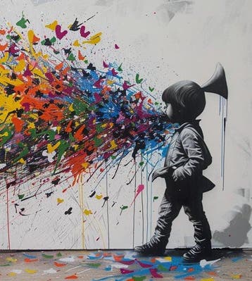 Dine Chanima - (XXL) Giant Street Spray Live