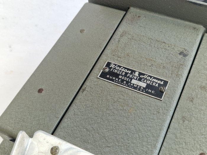 Burke & James Watson & Holmes Fingerprint box Camera, TV, Hi-fi & Vidéo, Appareils photo analogiques