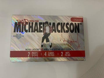 Keepsake - 1 Box - Michael Jackson Bad World Tour Keepsake, Verzamelen, Nieuw