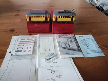 Rivarossi H0 - 6410 and 6420 - Modeltram (2) - Tram Edison, Nieuw