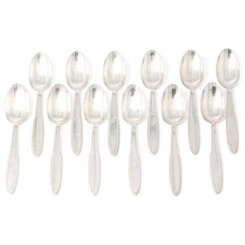 Ravinet dÈnfert & Cie Art-Deco theelepels (grote) -