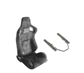 BANC SEMI BAQUET BACKET TYPE RS EN ALCANTRA NOIR + SUPPORT F, Auto-onderdelen, Interieur en Bekleding, Verzenden, Nieuw