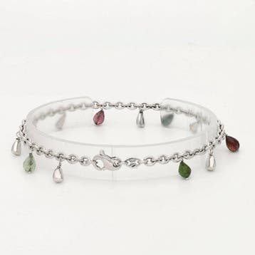 Gourmette - 14 carats Or blanc