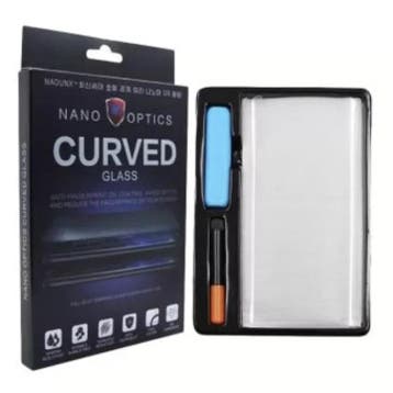 Nadunx Tempered Glass Screen Protector Geschikt Voor Samsung, Télécoms, Téléphonie mobile | Accessoires & Pièces, Ophalen of Verzenden