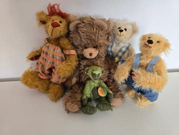 OOAk - Pluche speelgoed Collection Of Teddy Bears, Antiek en Kunst