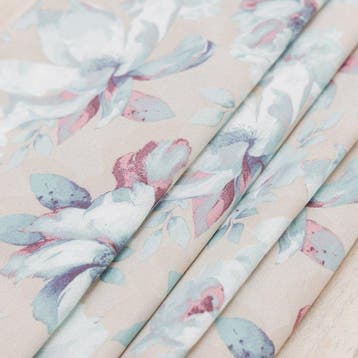BA221 - Interieurstof met aquarelbloemen – Romantische