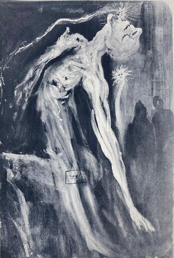 Salvador Dali (1904-1989) - The Furies - La Divine Comedie, Antiek en Kunst