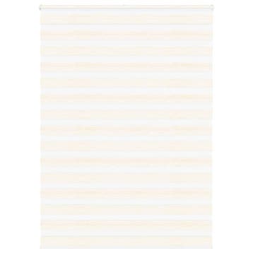vidaXL Zebra Blind Marmer Beige 165x230 cm Stofbreedte 160,9, Verzenden, Nieuw