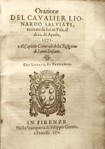 Anonimo - Statuti del l’Ordine de Cavalieri di Santo Stefano