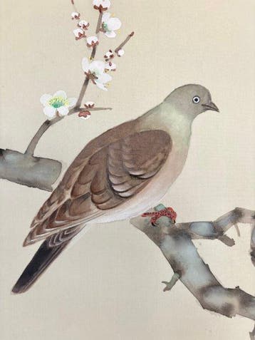 Mitsunobu Nishizawa - Prachtige Lente - Mitsunobu Nishizawa, Antiquités & Art