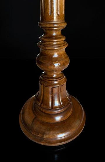 Colonne - Piedistallo - Finemente Tornita e Scanalata -, Antiquités & Art