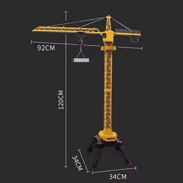 RC Hefkraan Truck Kit met Afstandsbediening - Bestuurbaar, Verzenden