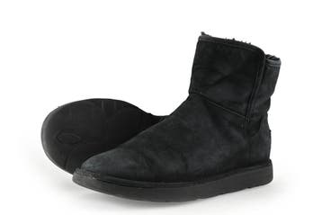 Ugg Enkellaarzen in maat 40 Zwart, Verzenden, Zwart, Lage of Enkellaarzen, Gedragen