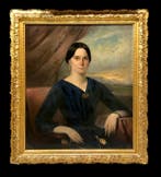 Hispanocuban School (XIX) - Portrait of a Rich Cuban