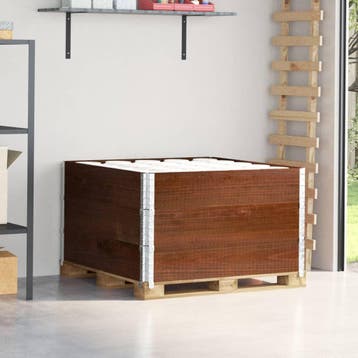 vidaXL Palletopzetranden 3 st 100x100 cm massief grenenhout, Verzenden