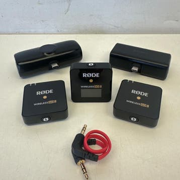 Rode Wireless Go ll 2 zenders + 1 ontvanger | Nette Staat, Muziek en Instrumenten, Ophalen of Verzenden, Nieuw
