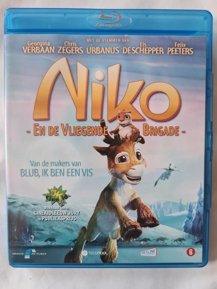 NIKO EN DE VLIEGENDE BRIGADE (BLURAY), CD & DVD, Blu-ray
