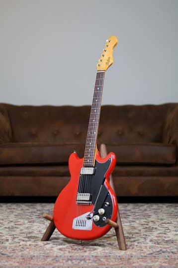 Hofner Colorama II 164V Mid 60s | Red Gloss, Musique & Instruments, Instruments à corde | Guitares | Électriques, Verzenden