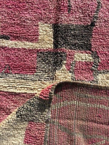 Marokkaanse roze Boujaad tapijt 200x300 cm, authentiek, Huis en Inrichting, Stoffering | Tapijten en Vloerkleden, Nieuw