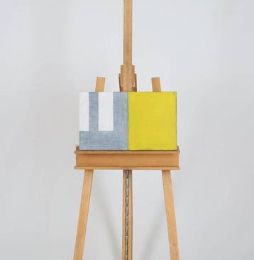 Bert Loerakker (1948) - Grijs/Geel, Antiek en Kunst