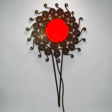 Spiral Design - Wandkandelaar - IJzer