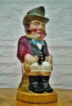 Sarreguemines - Kan - Antieke Karikaturale Kan - John Bull