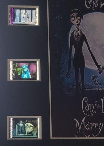 Corpse Bride - Framed Film Cell Display with COA