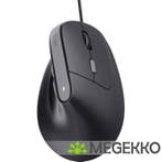 Trust Bayo V2 Verticale Ergonomische Muis Zwart, Computers en Software, Verzenden, Nieuw