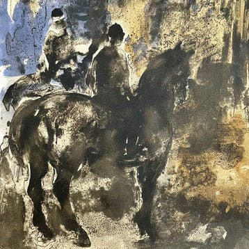 Jean Commere (1920-1986) - Les cavaliers