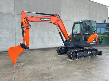Veiling: Midigraafmachine Doosan X55-9CN Diesel 2019, Ophalen