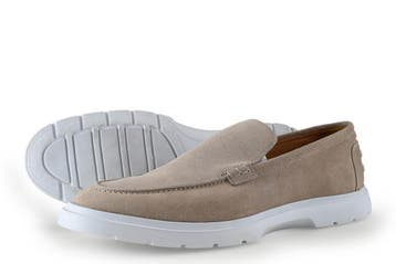Alberto Bellini Instappers in maat 45 Beige, Kleding | Heren, Overige kleuren, Verzenden, Overige typen, Zo goed als nieuw