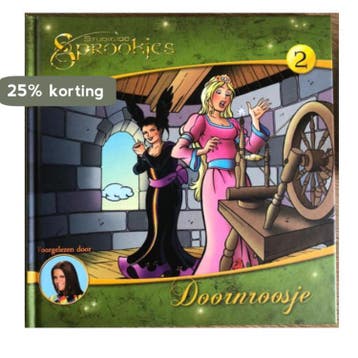 Doornroosje sprookjes luister CD met boek 20 x 20 cm, Verzenden, Zo goed als nieuw