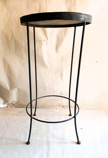 Bijzettafel - Porselein, Staal - Tuintafel