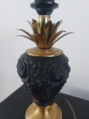 Lampe de table - Céramique, Métal, Laiton