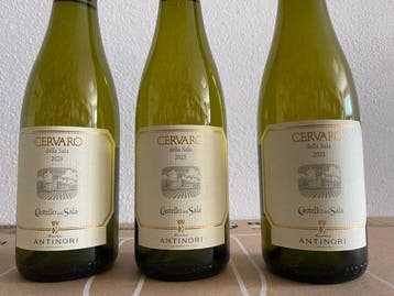 2023 Antinori, Cervaro della Sala - Umbrië - 3 Halve flessen, Nieuw