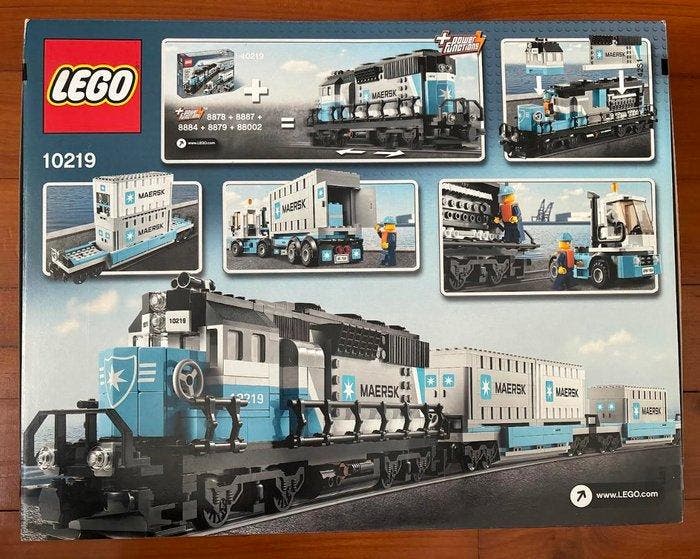 Lego Set - 10219 - Train - Maersk Container Train, Enfants & Bébés, Jouets | Duplo & Lego