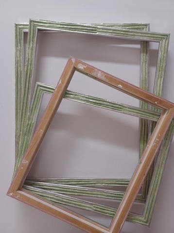C.C.C. de Concilio - Lijst (4) - Hout - Argento verde, Antiek en Kunst