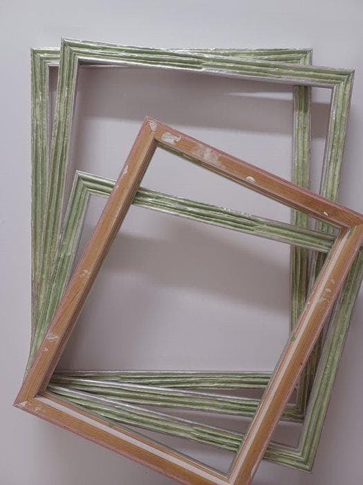C.C.C. de Concilio - Lijst (4) - Hout - Argento verde, Antiek en Kunst, Curiosa en Brocante