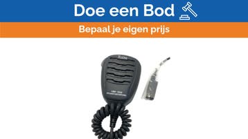 Bieden: Icom HM-168 Waterproof IP67 Handheld Speaker Microp, Ophalen of Verzenden, Nieuw