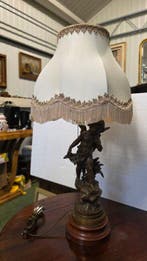 Lamp - Legering - Beeldlamp, Antiek en Kunst