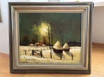 Herman Verlinden (XX) - Winterlandschap, Antiek en Kunst