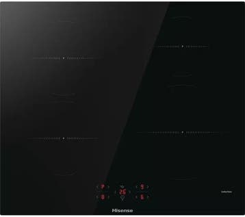 Hisense HI6401BSC - Inbouw Inductie Kookplaat - 60 cm - 4, Electroménager, Tables de cuisson, Ophalen of Verzenden